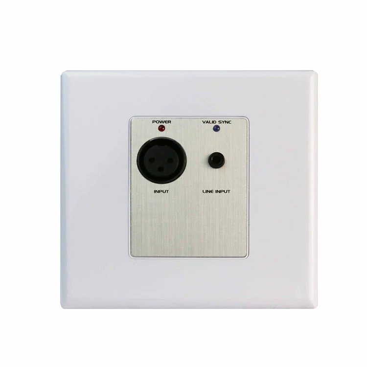 4CH Dante Audio Interface with Mic and Line Input